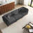 3 - Piece Upholstered Gray Corduroy Modular Sectional with Pillow Back and Solid Wood Legs-1349261298