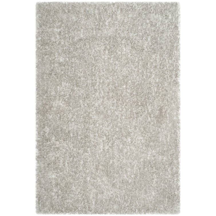 Tapis gris clair Chamiyah 