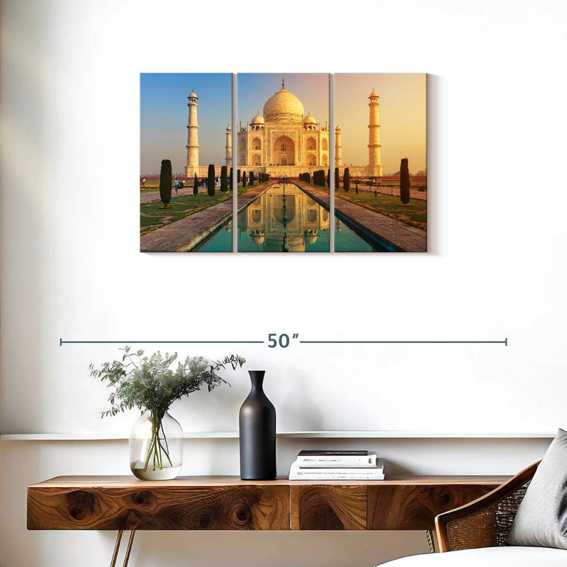 Adella Taj Mahal Reflection, 20" H x 33" W