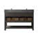 Wherry 54'' Double Bathroom Vanity with Blue Limestone Top