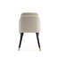 Chaise d'appoint rembourrée en cuir massif Estelle-1660306479
