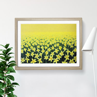 Daffodil Field - Single Picture Frame Print