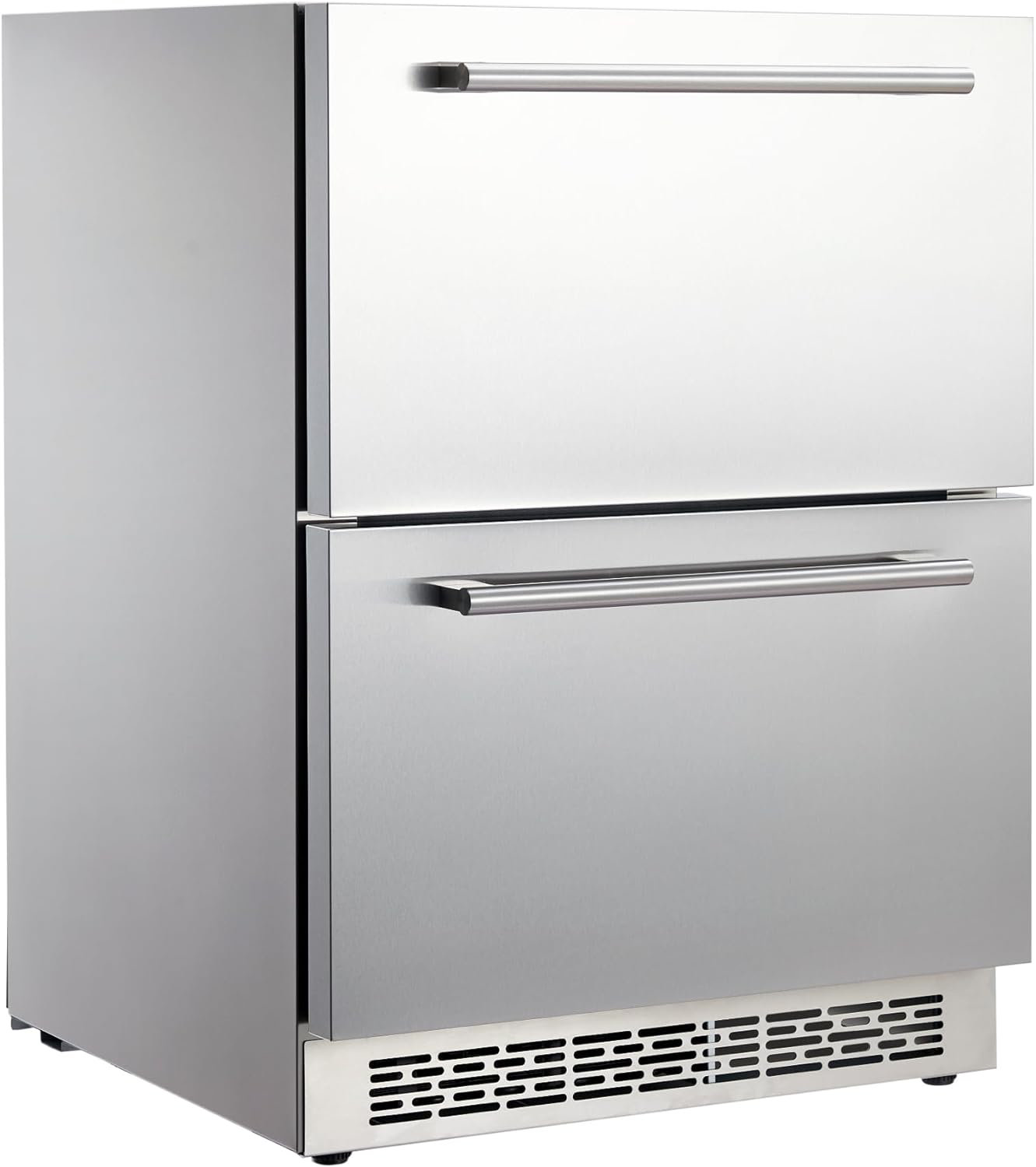 Fashionwu 24" Drawer Refrigerator with Water and Ice Dispenser