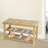 Shoe Rack, Shoe Bench, 3-Tier Shoe Organizer
