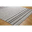 Canyon Cotton Striped Area Rug in Gray-176789161