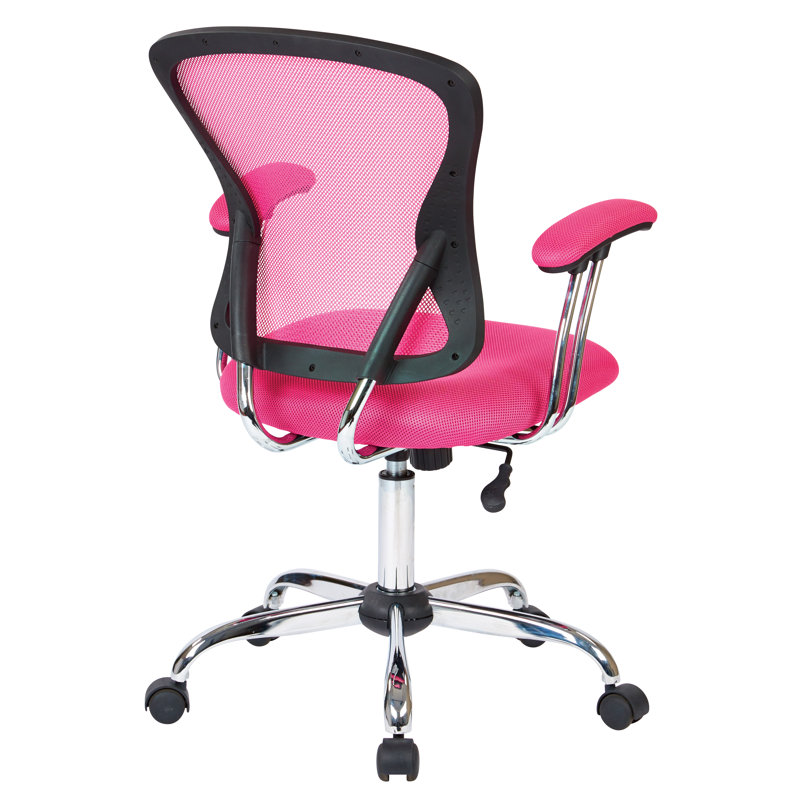  Chaise de travail en filet, Rose