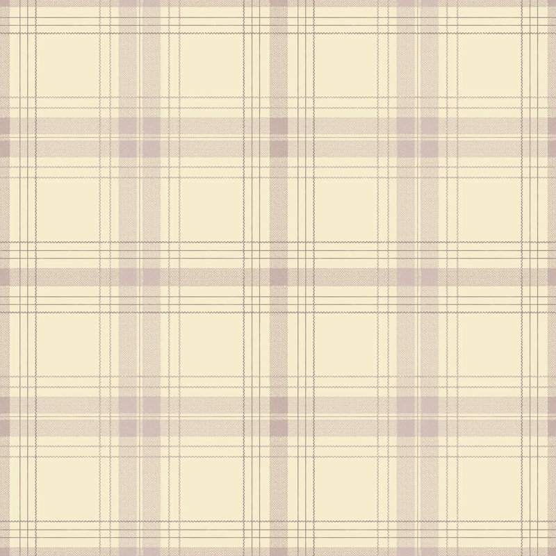 English Check, Blush, Peel & Stick