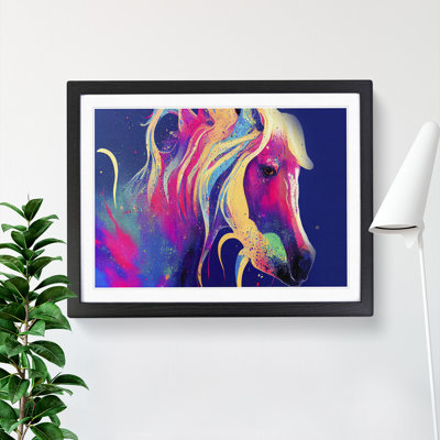 Horse Splash Vol.2 - Single Picture Frame Painting