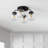 Ailana Glass Semi Flush Mount-866832245
