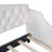 Beige Twin Modern Luxury Tufted Button Daybed