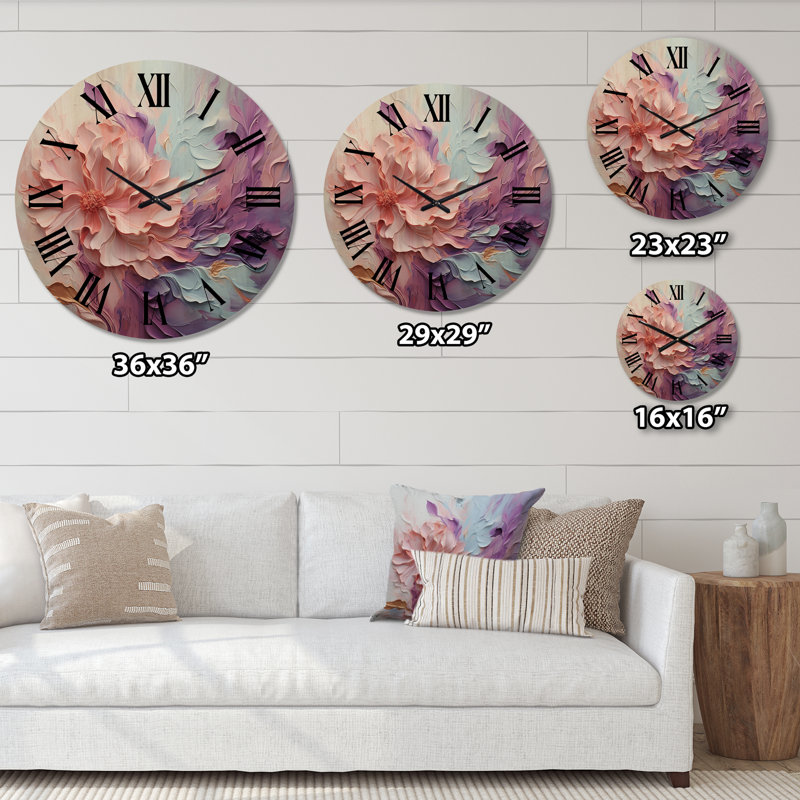 Horloge murale Whirling Dreamscape, Grand