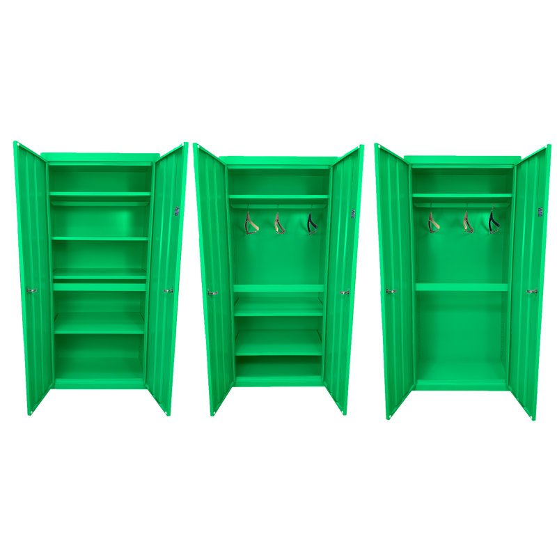 Armoire de rangement convertible, Vert pur