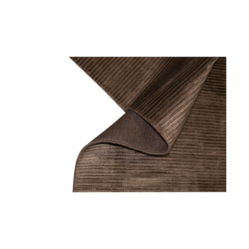 Hand-Knotted High-Quality Brown Area Rug