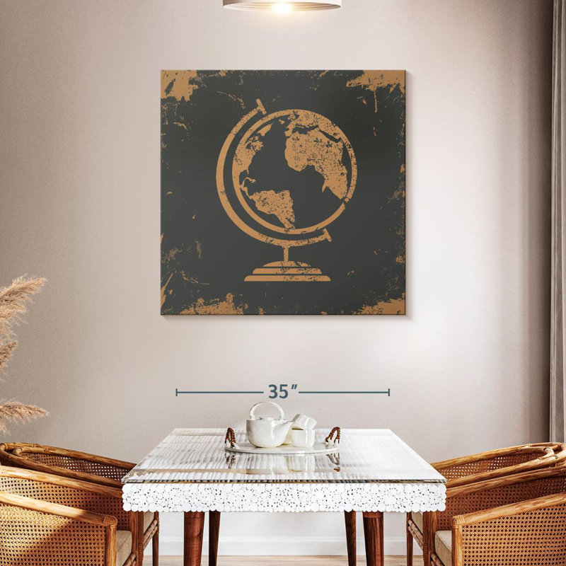 Globe terrestre Keiri, H 39 po x l 39 po
