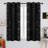 Geometric Printed Pattern Curtains (Set Of 2)-2107040815-2107040819