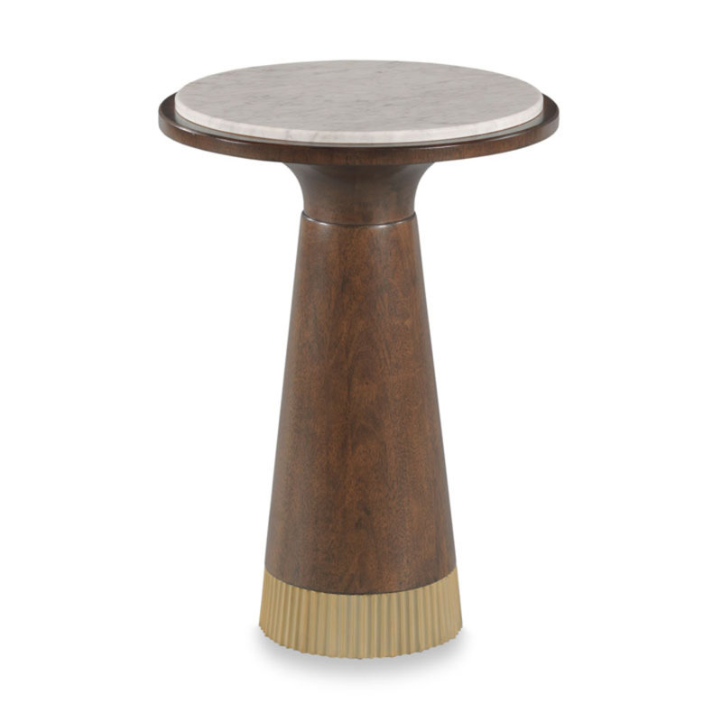 Rendezvous Marble End Table