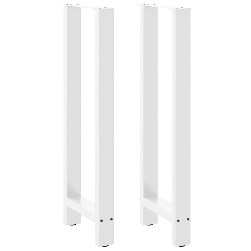 Table Leg, White, 111cm H x 50cm W