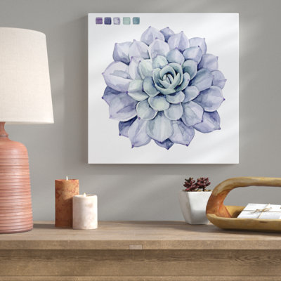 «Succulent Swatches III», peinture sur toile
