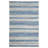 Brogun Handwoven Cotton Ivory/Blue Area Rug-19503509