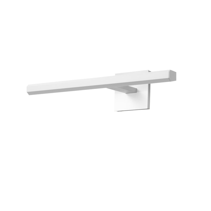 Applique murale à DEL murale ArtLight, Thermolaque blanche, H 4,5 po x l 18 po x P 9,25 po, 3000 K