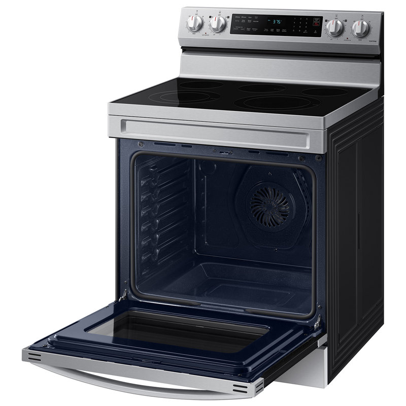 Samsung 6.3 cu. ft. Stainless Steel Smart Electric Range with Air Fry