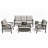 5-Pieceall-Weather Conversation Sofa Set