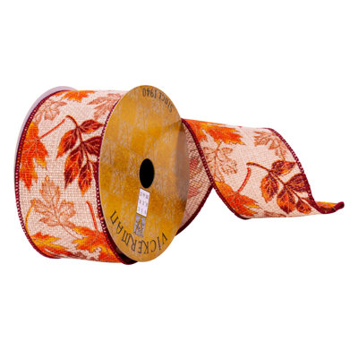 2.5'' Floral Ribbon