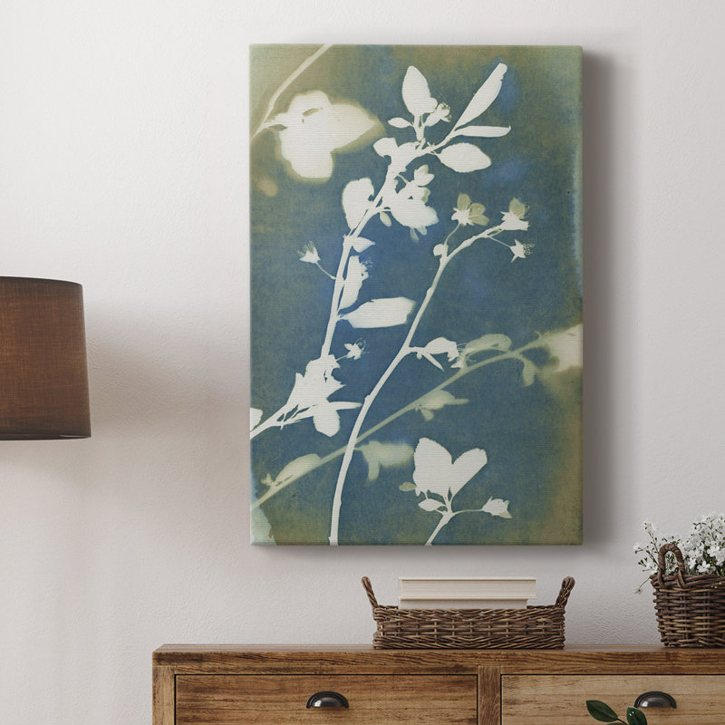Fleurs printanières IV - Cavas enveloppés de galerie, H 36 po x l 24 po