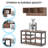 Edalyn 31.5"  Wide Hall Tree with Bench and Shoe Storage-1694180033