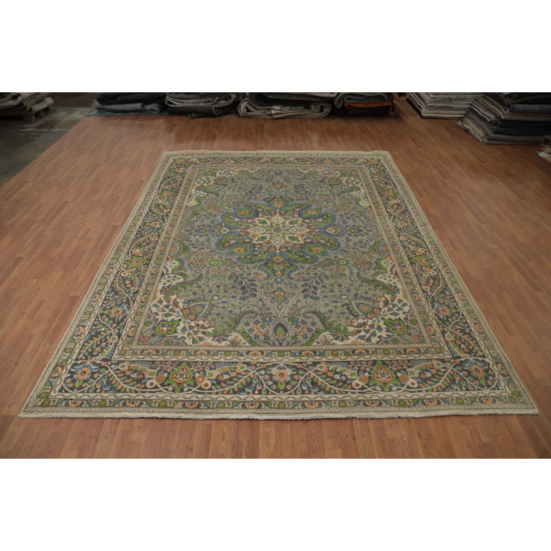 Tapis traditionnel gris 10 x 13