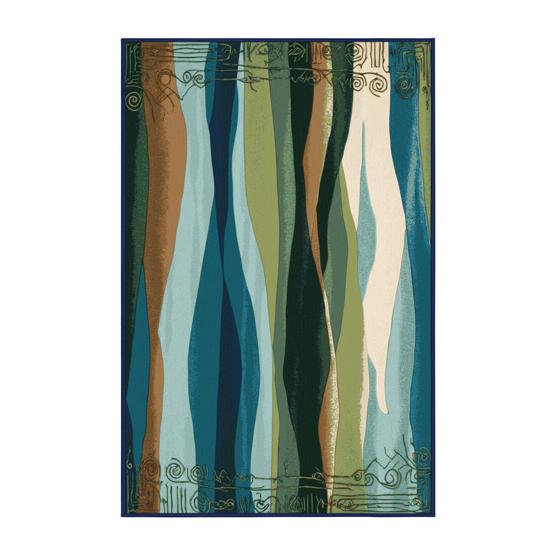 Dream Cascade Rug, Rectangle 2' x 3'