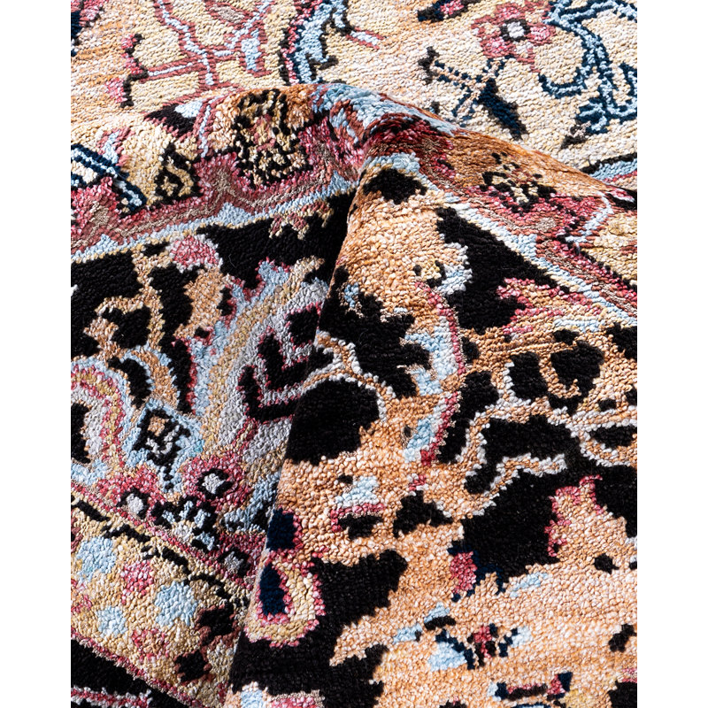 Overdyed One-of-a-Kind 8' 3" X 10' 1" Hand Knotted Area Rug