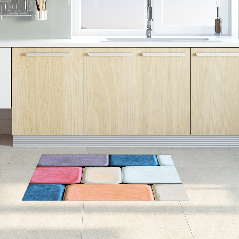 Gajana Rectangle cm Geometric Area Rug, Rectangle 52 x 280cm