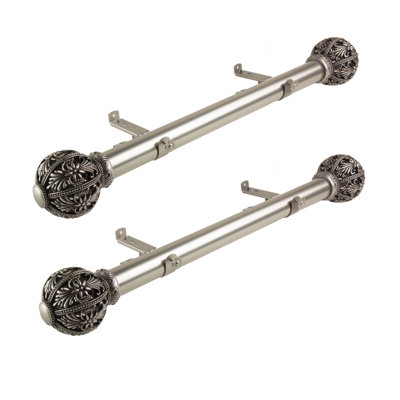 Lacey Stainless Steel Single Curtain Rod