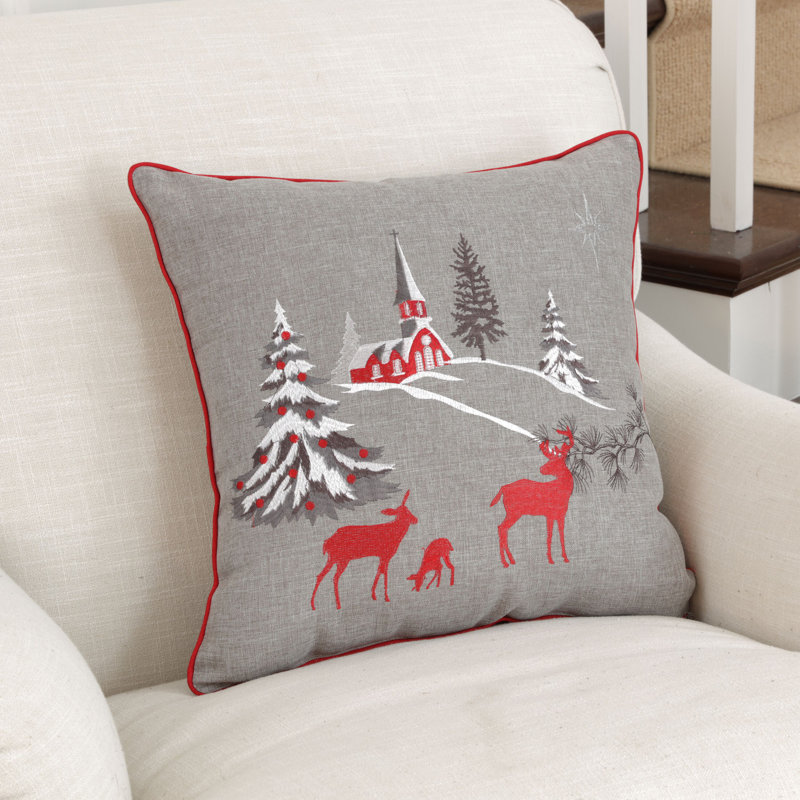 Reversible Throw Pillow