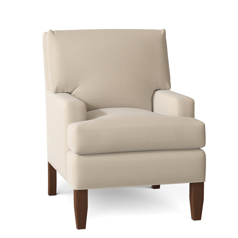 Fauteuil Huntington, Os Elizabeth, Brun, H 39 po x l 29 po x P 36 po