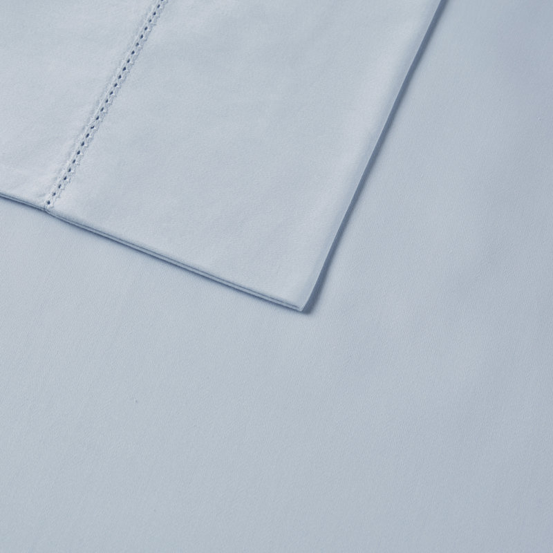 Queen Blue Egyptian Cotton Deep Pocket Sheet Set