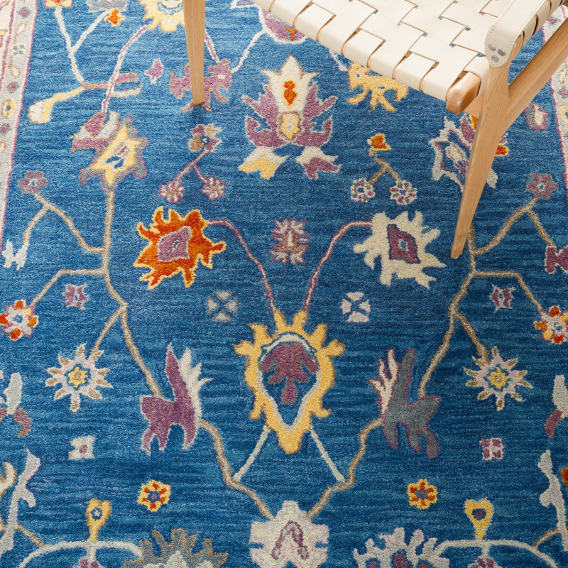 Lisabeth Hand Tufted Wool Oriental Rug, Rectangle 3' x 5'