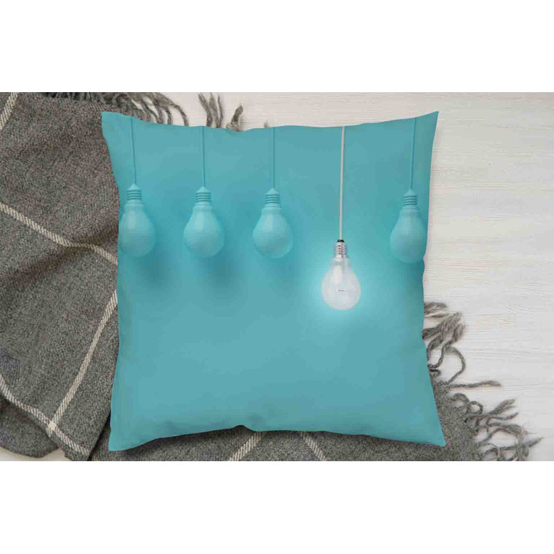 Abstract Square Cushion, 45cm H x 45cm W x 7cm D