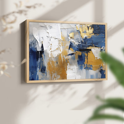 Abstract Series-CLIII -Framed Print - Restickable