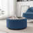 Mélange de polyester bleu