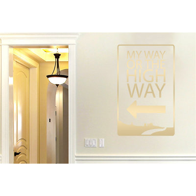 Non-Wall Damaging Wall Decal