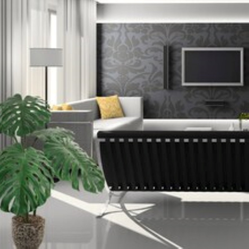 Faux Philodendron Plant