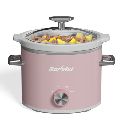 Petite mijoteuse 2QT avec 3 réglages de chauffage