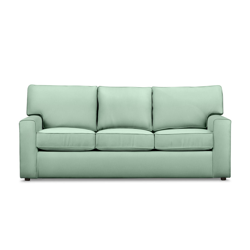 Yosef 82.5" Upholstered Sleeper Sofa, Canvas Spa Sunbrella® Canvas