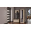 Modern Entryway Hall Tree with Wardrobe, Drawers & Coat Rack – Freestanding Hallway Storage Cabinet for Entryway, Mudroom, Bedroom & Foyer-538373207
