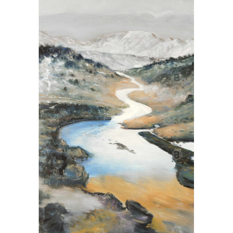 "Paysage" sur toile