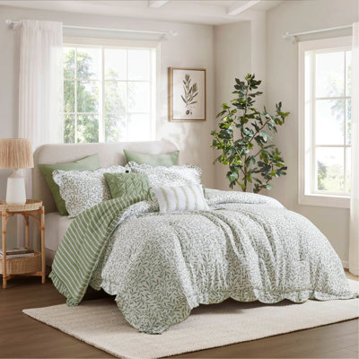 5- Piece Queen Print Comforter Set