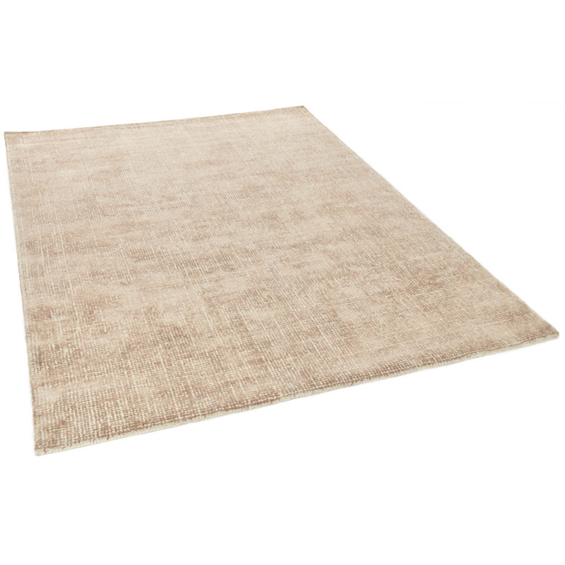 Solid Colour Hand Woven Area Rug, Rectangle 65 x 135 cm