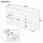 Commode 2 tiroirs avec tablettes-1720463315